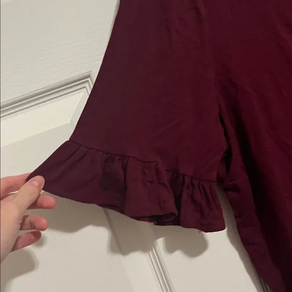 Red Kim Rogers Short Sleeved Blouse - Picture 2 of 5